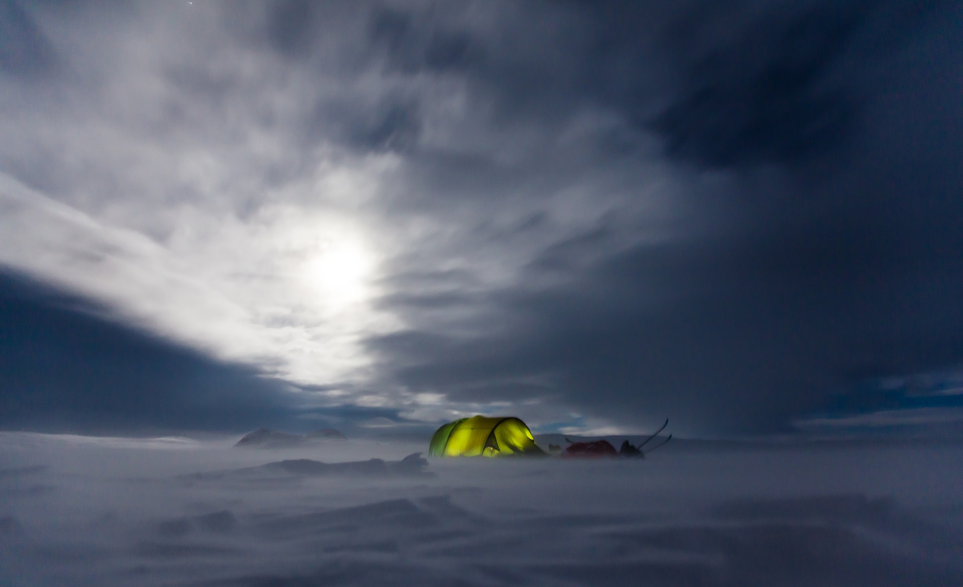 Camping im Winter