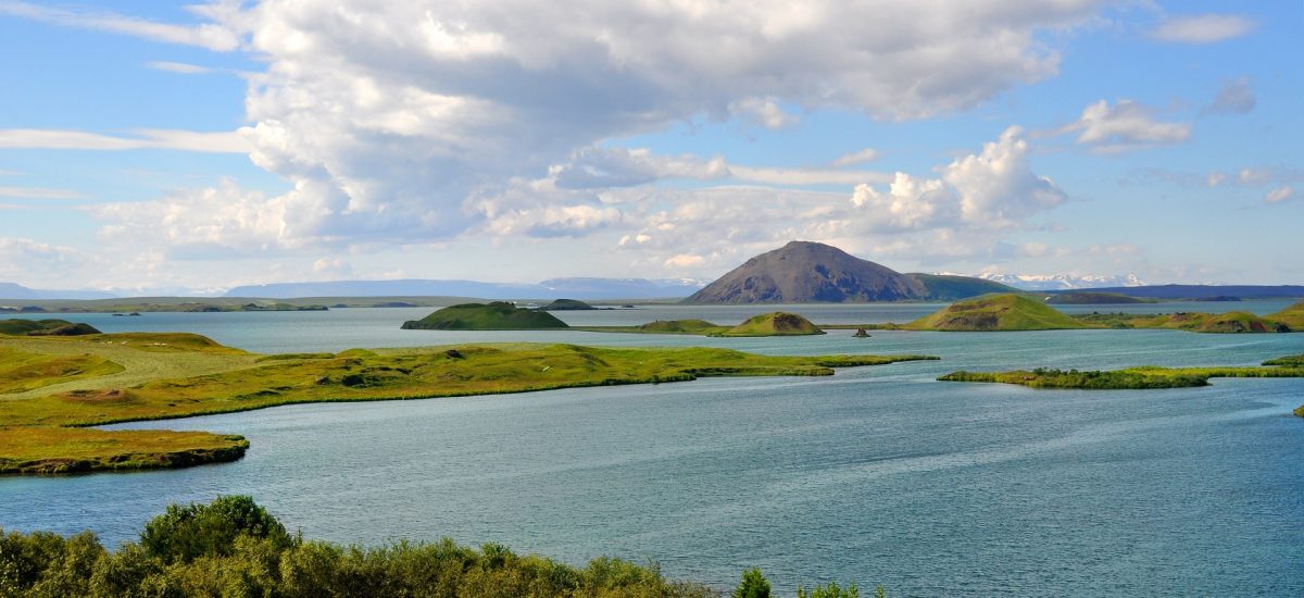 Der Mývatn See in Island