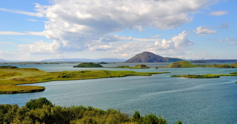 Der Mývatn See in Island